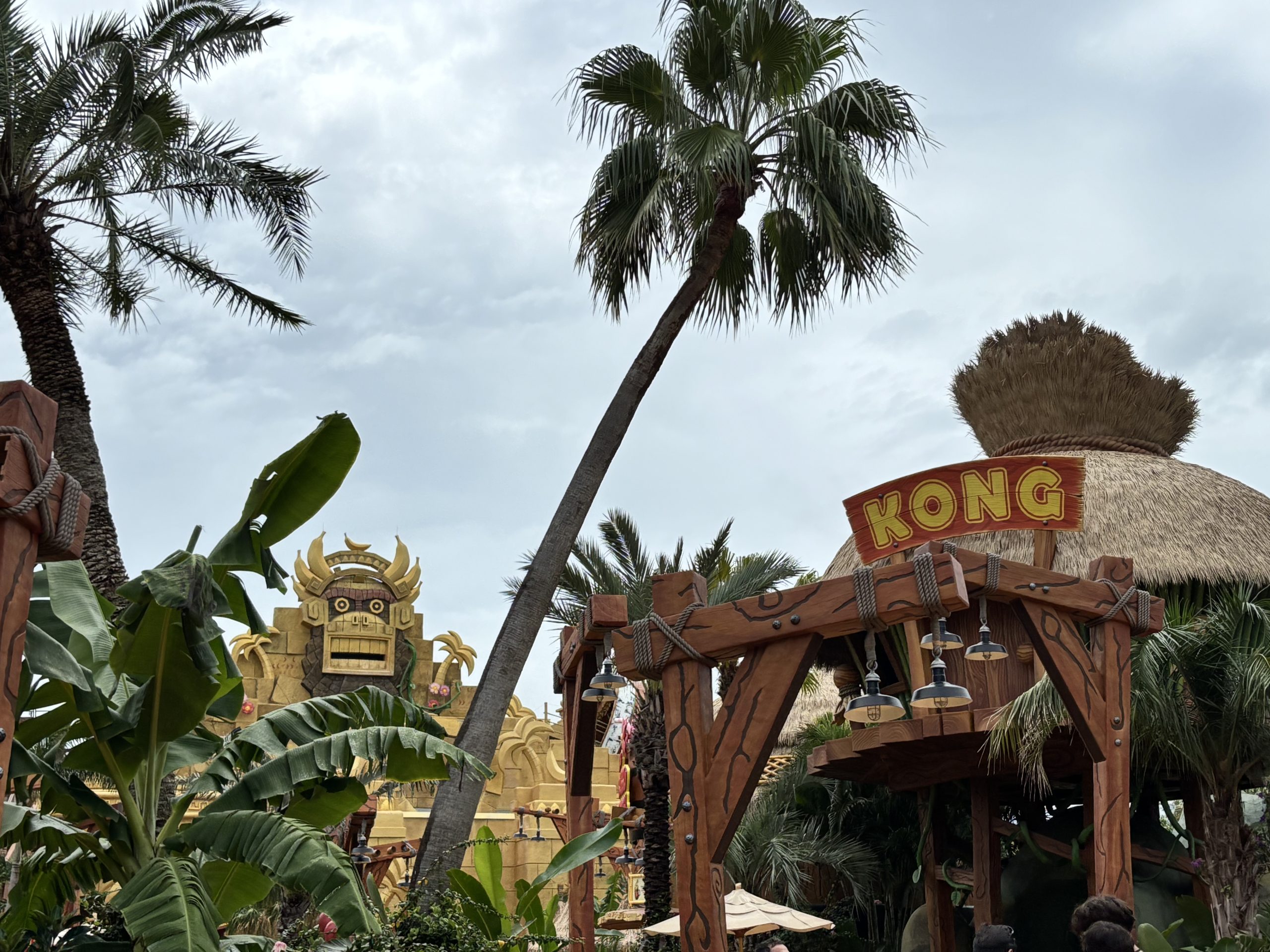 View of Donkey Kong Country Donkey Kong Country at Super Nintendo World in Epic Universe