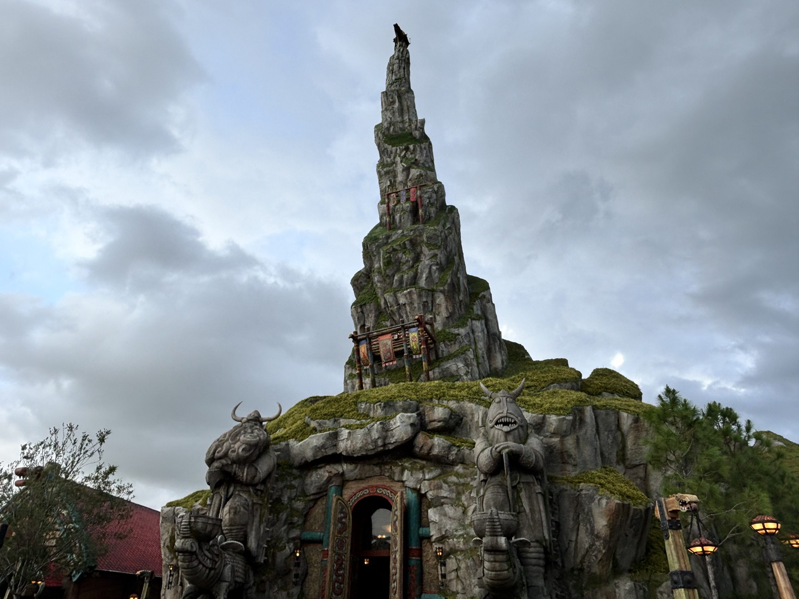 Isle of Berk building at Epic Universe