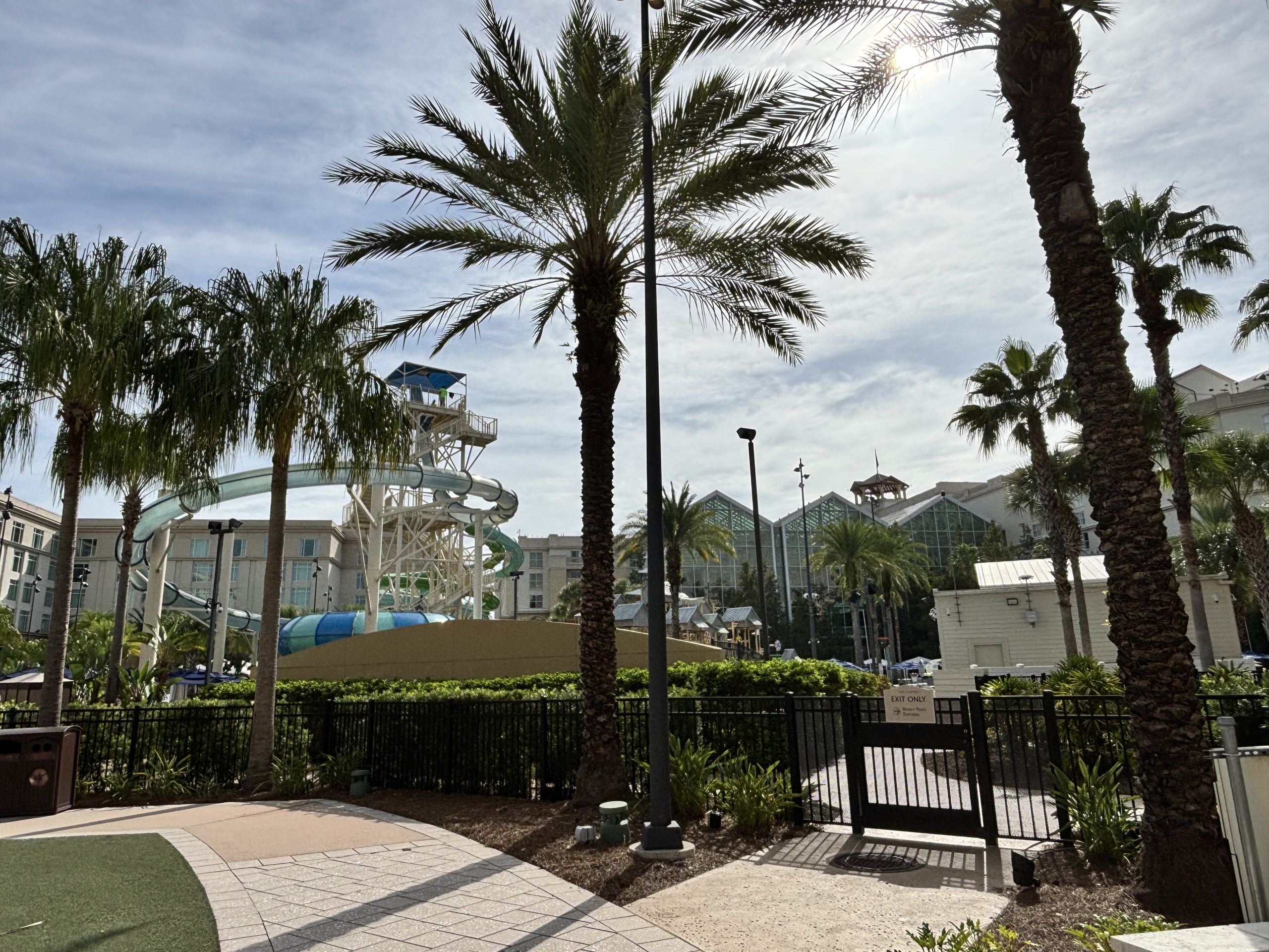Gaylord Palms Resort & Convention Center Waterslide View