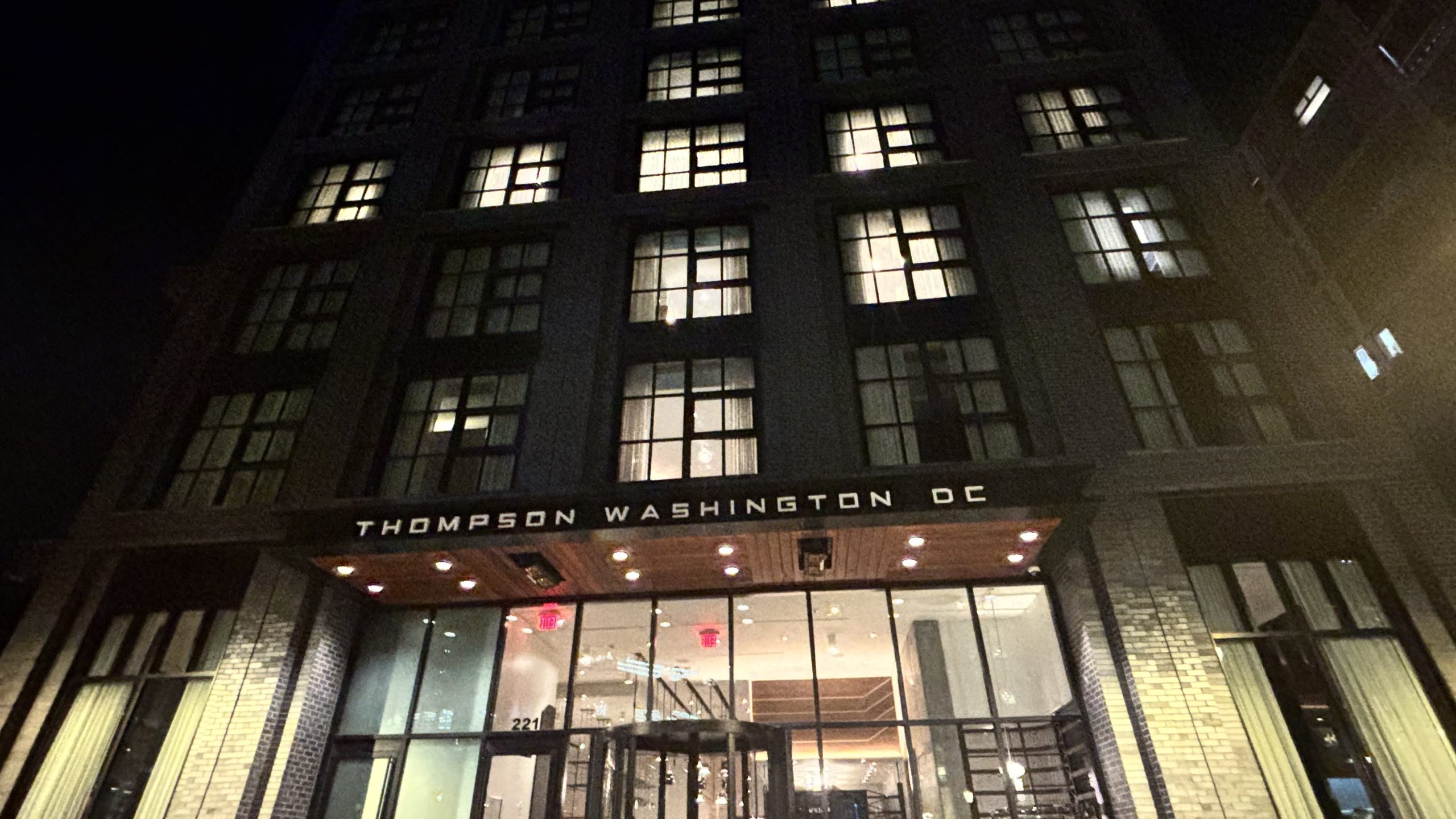 Thompson Hotel at Night