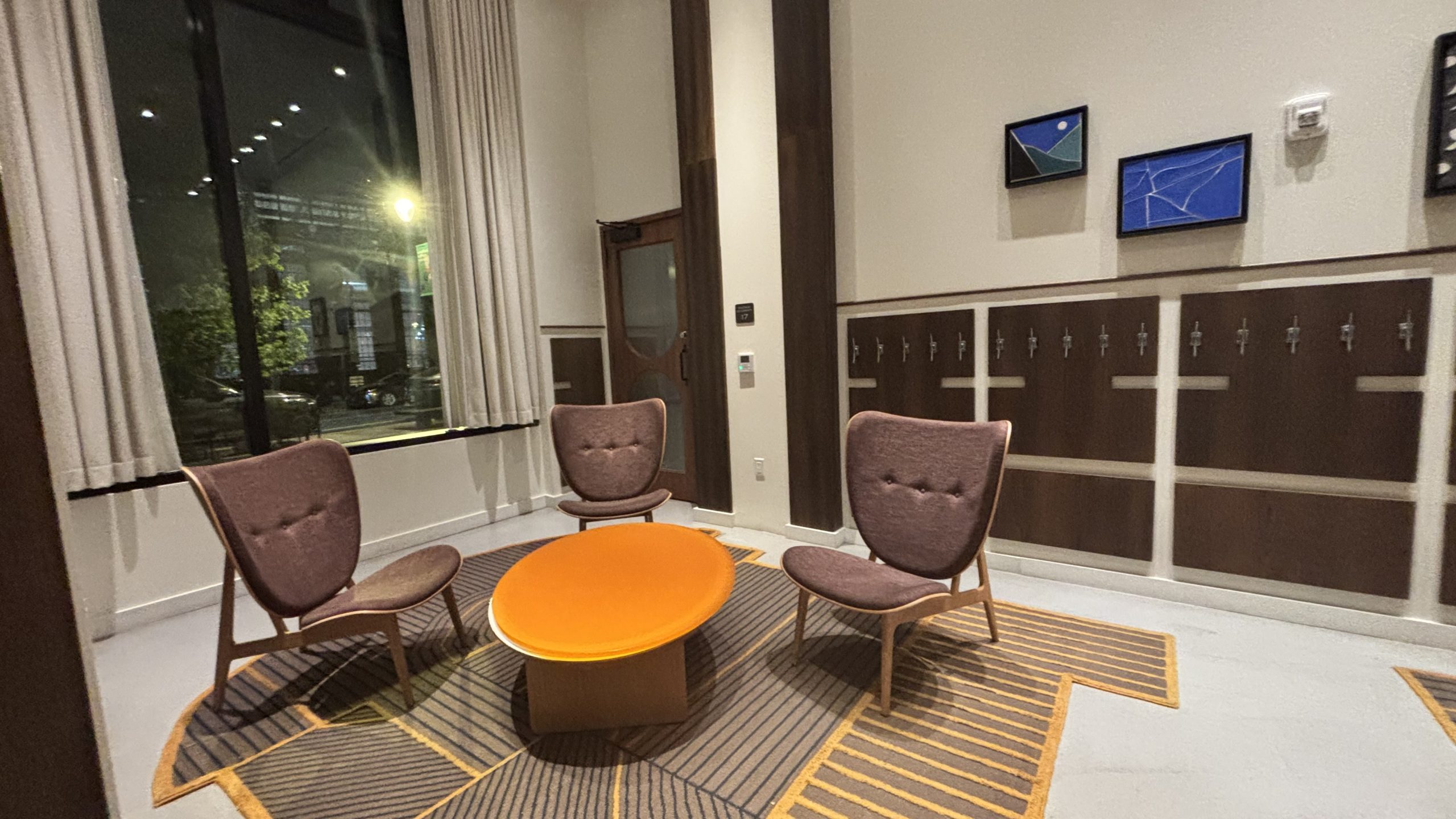 Thompson Hotel Lobby Side Lounge View