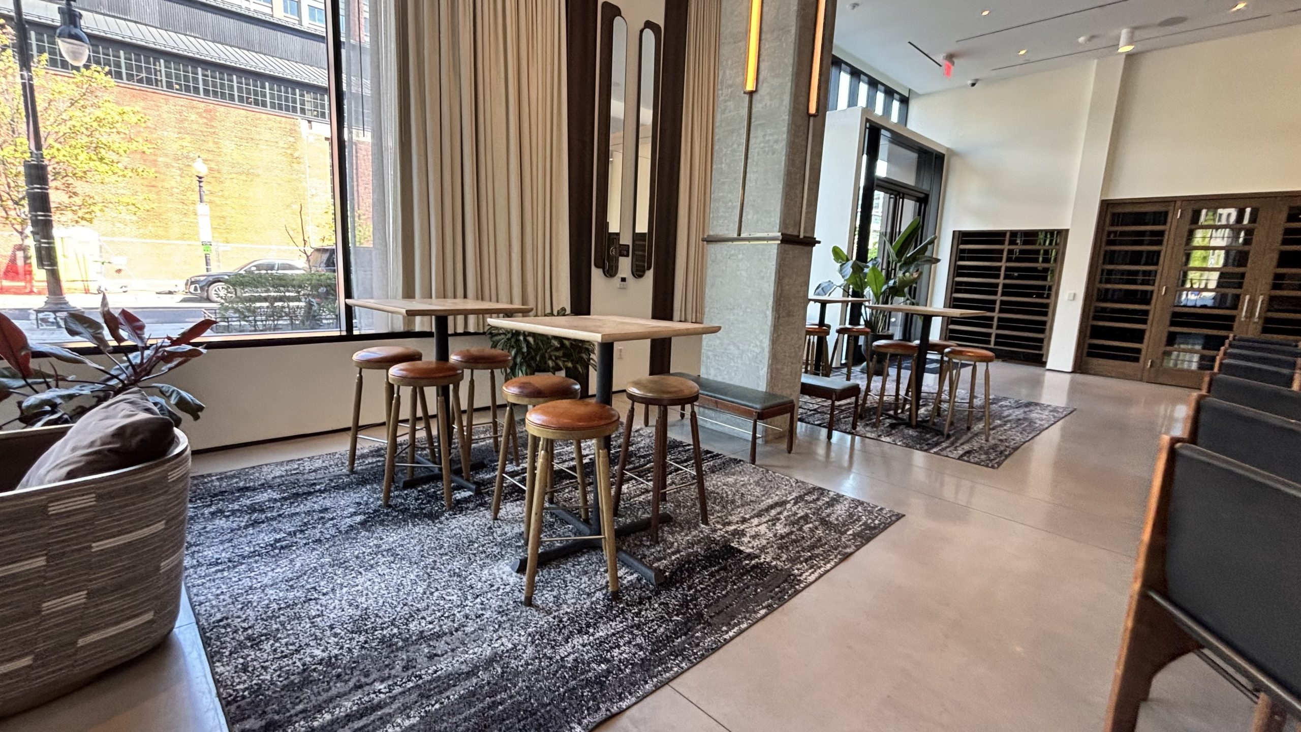 Thompson Hotel Lobby Bar Seating