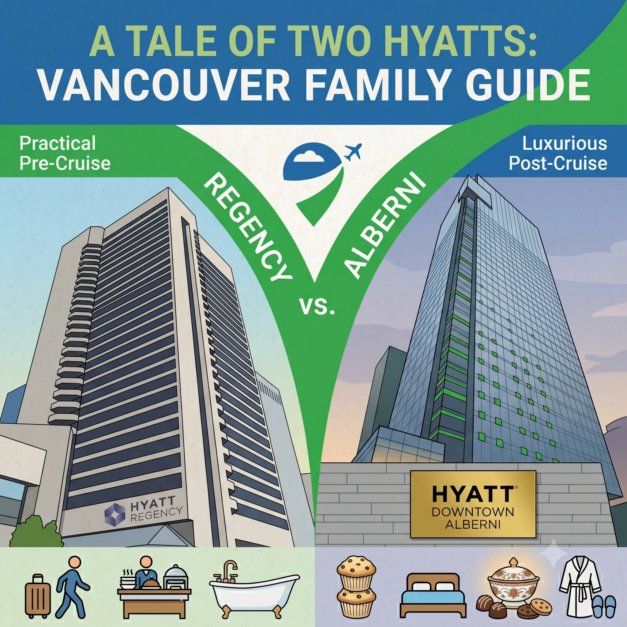 A Tale of Two Hyatts: A Family Guide to Hyatt Regency vs. Hyatt Downtown Alberni in Vancouver